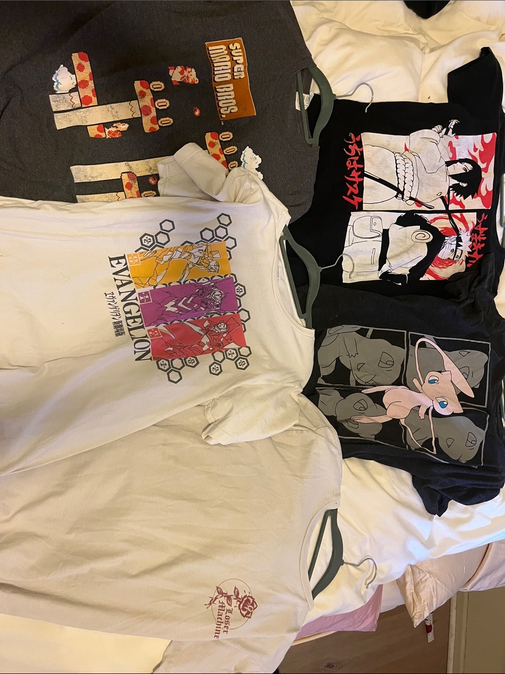 Men’s Random Anime Graphic Tee - multi pack